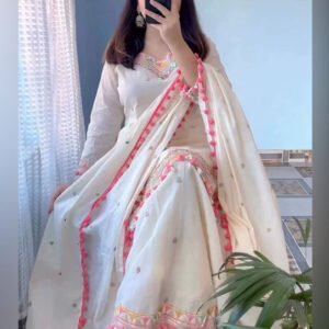 EMBROIDERY HEAVY FENCY PAIR WITH DUPATTA SET