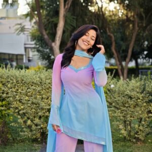 MAYA RETRO STYLE KURTHI SET